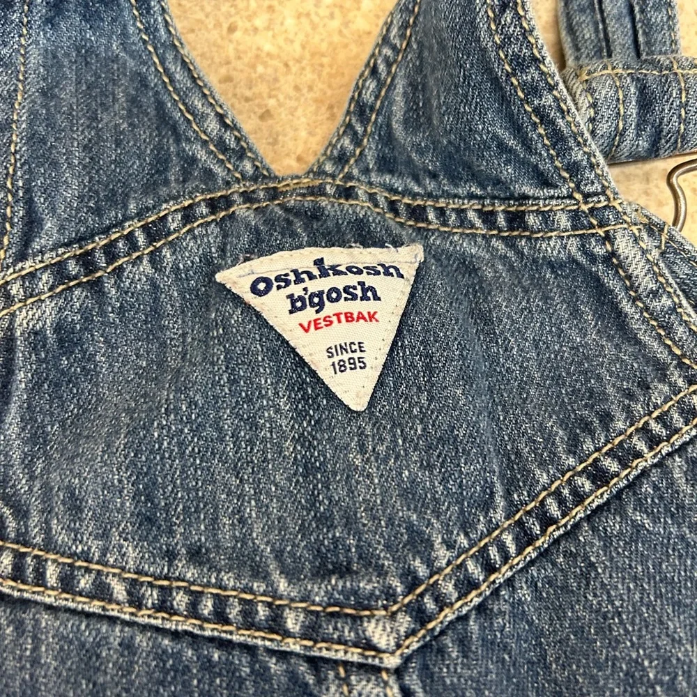 Vintage Osh Kosh B’Gosh‎ Rag-A-Muffin Kids Overalls Size 2T